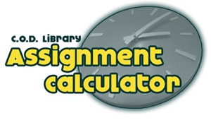 logo for the assignment calculator